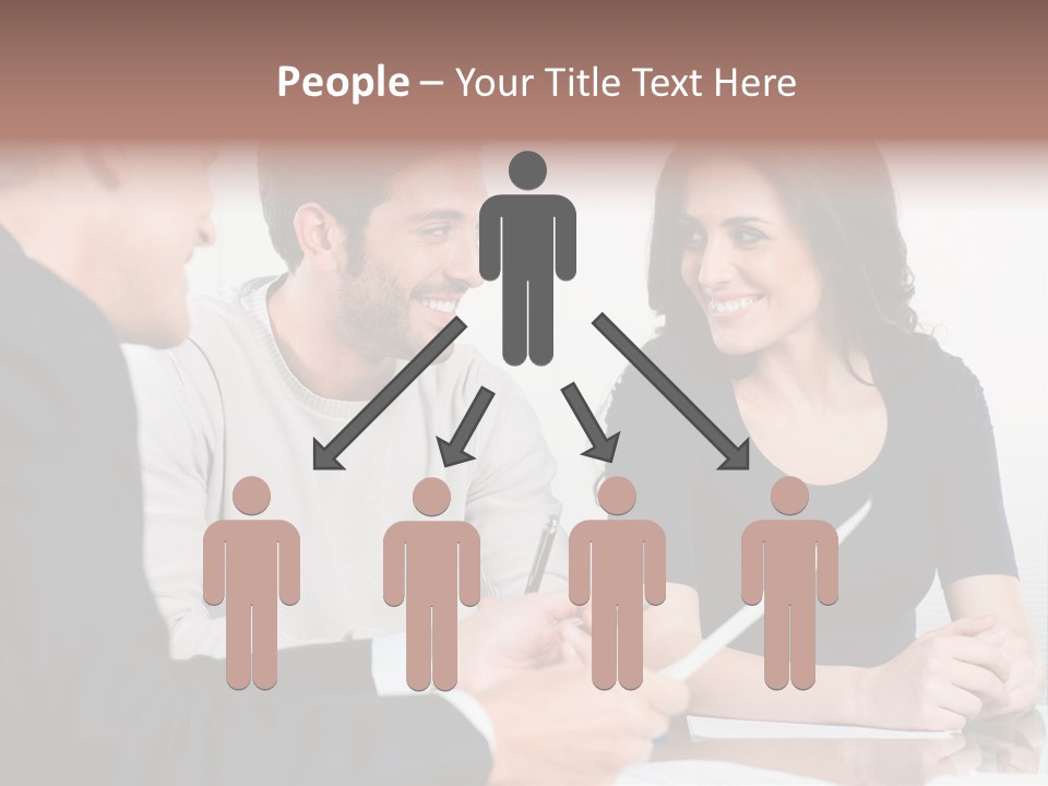 Male Sleeping Child PowerPoint Template