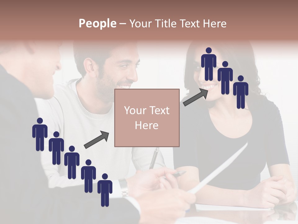 Male Sleeping Child PowerPoint Template