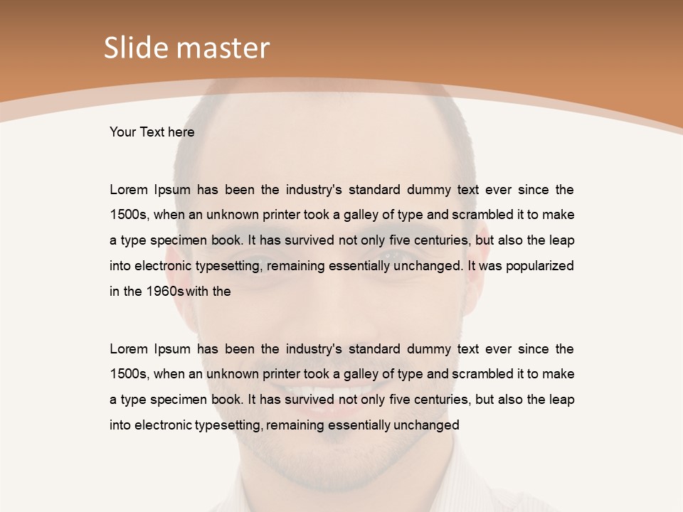 Cartoon Stocky Health PowerPoint Template
