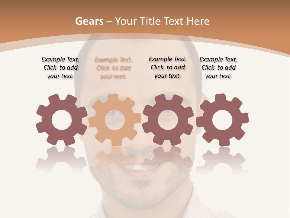 Cartoon Stocky Health PowerPoint Template