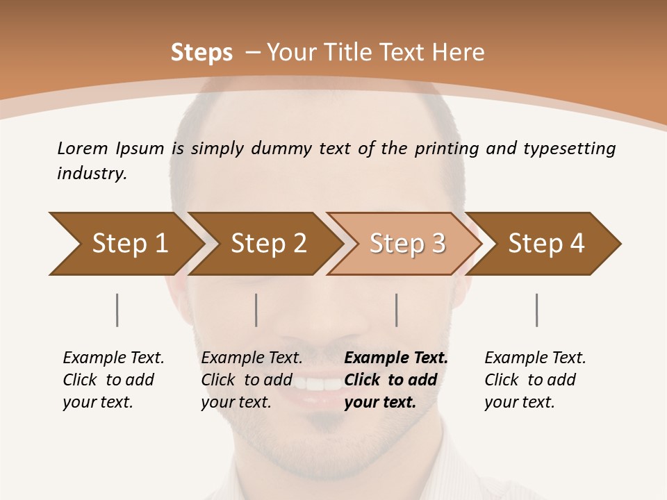 Cartoon Stocky Health PowerPoint Template
