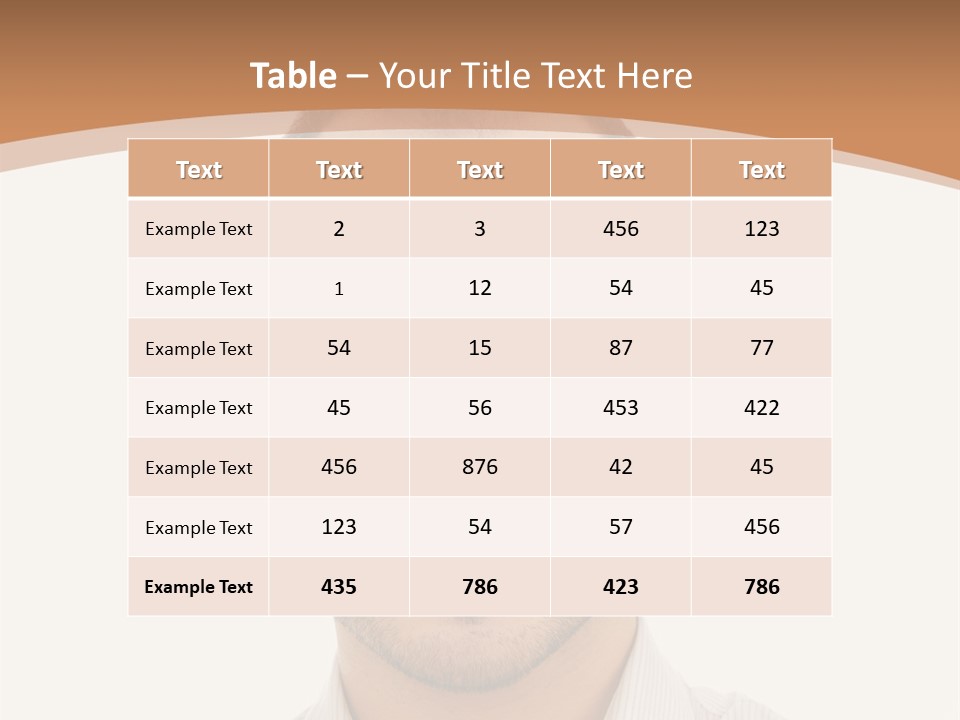 Cartoon Stocky Health PowerPoint Template