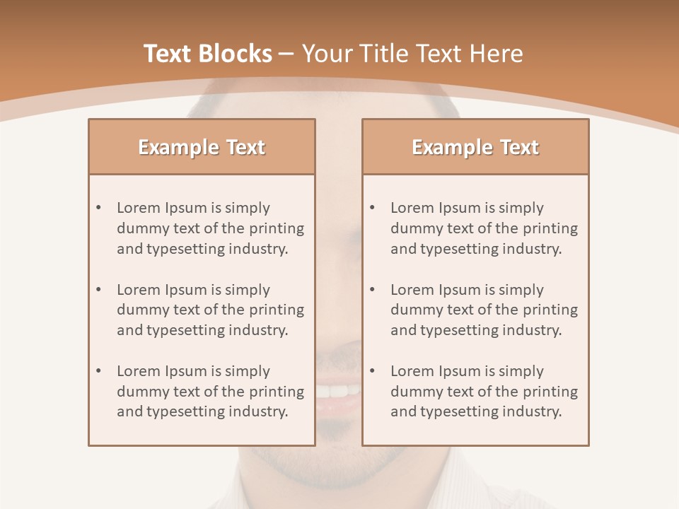 Cartoon Stocky Health PowerPoint Template