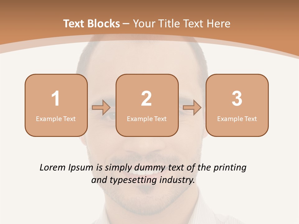 Cartoon Stocky Health PowerPoint Template