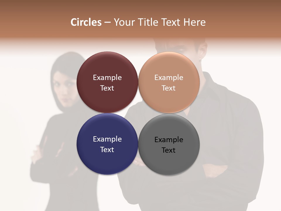 Fat Sleeping Cutout PowerPoint Template