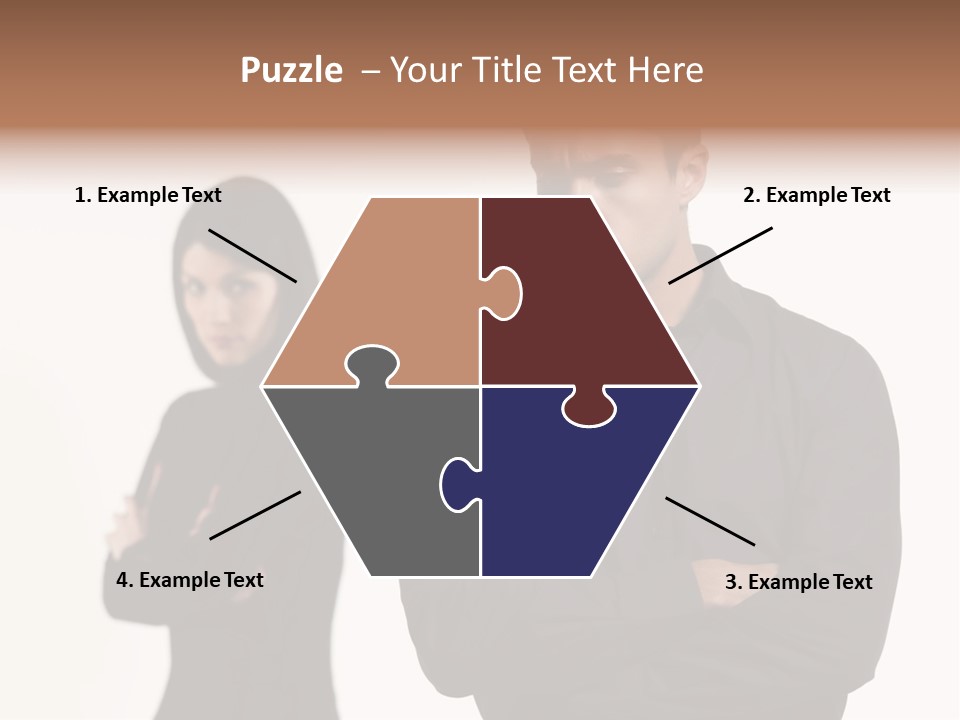 Fat Sleeping Cutout PowerPoint Template