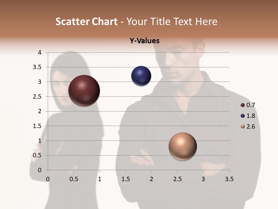 Fat Sleeping Cutout PowerPoint Template