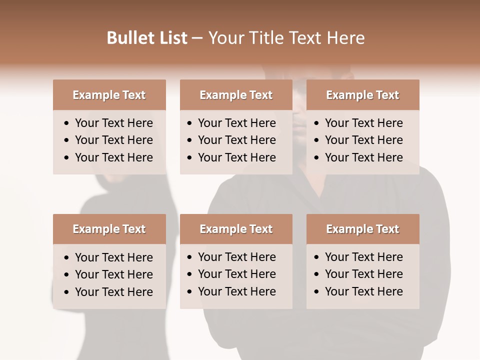 Fat Sleeping Cutout PowerPoint Template