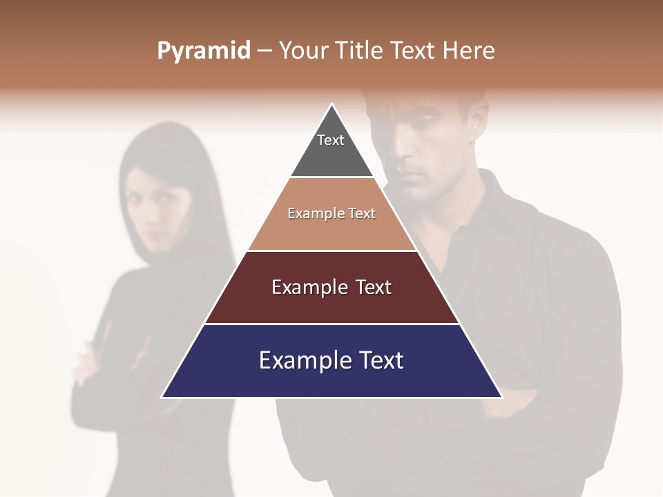 Fat Sleeping Cutout PowerPoint Template