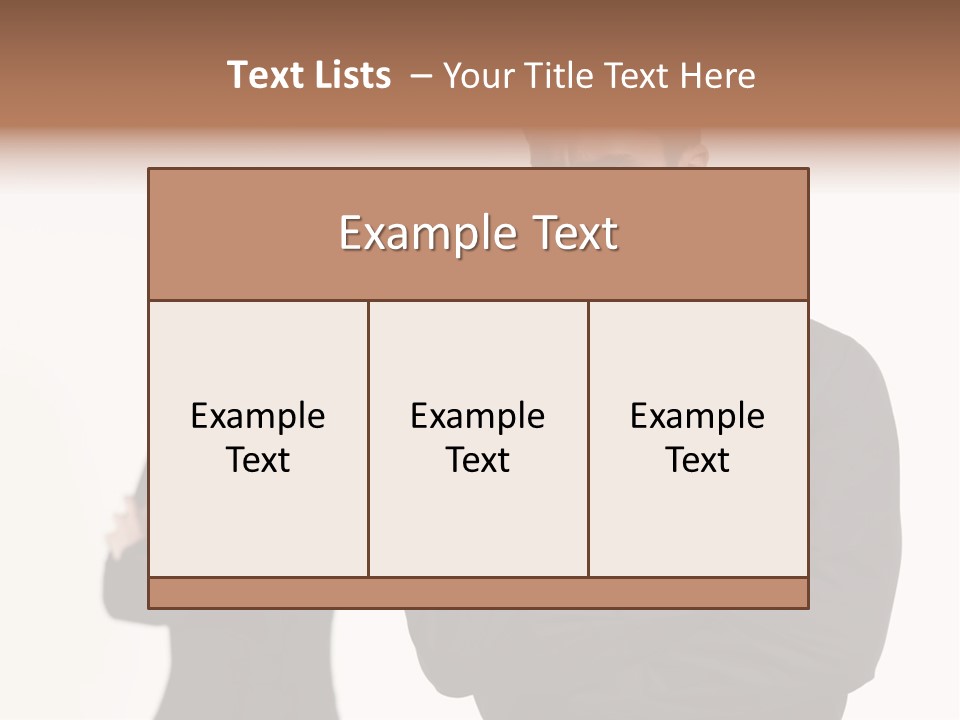 Fat Sleeping Cutout PowerPoint Template
