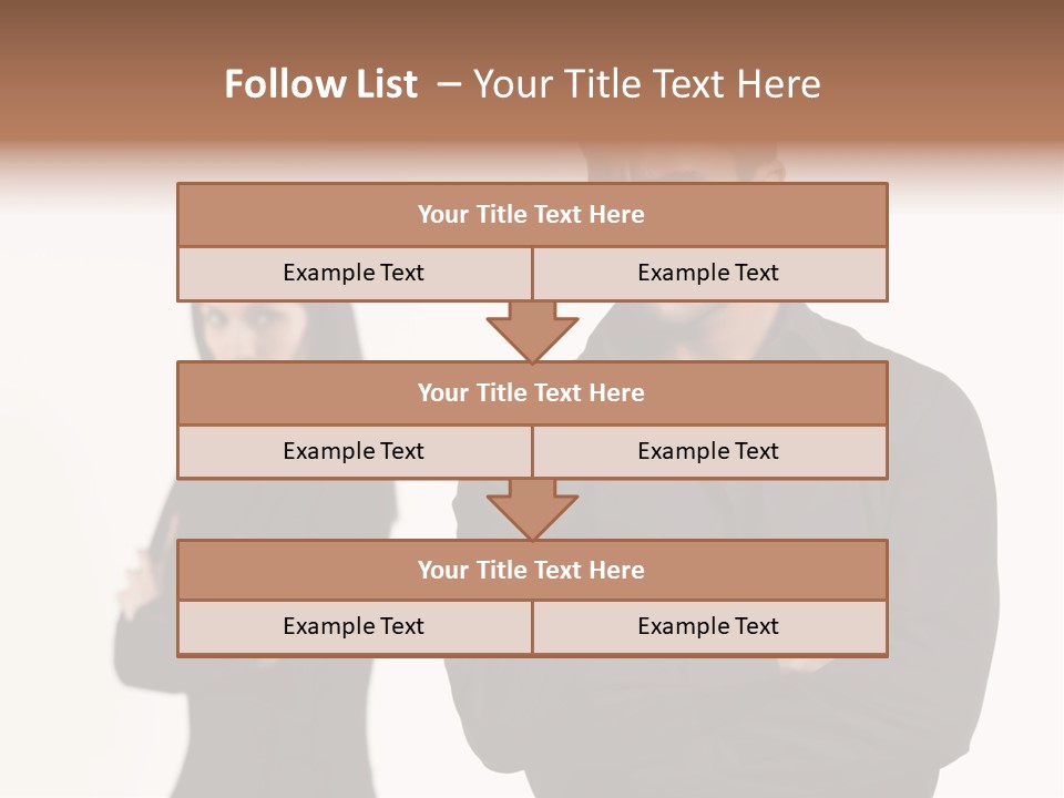 Fat Sleeping Cutout PowerPoint Template