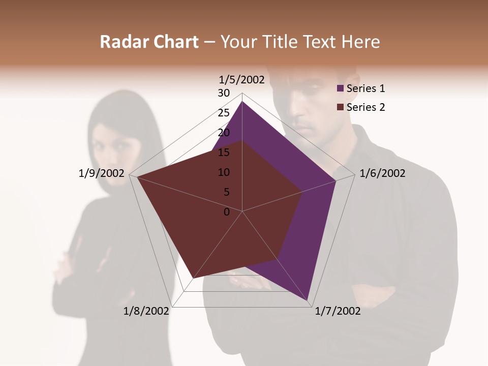 Fat Sleeping Cutout PowerPoint Template