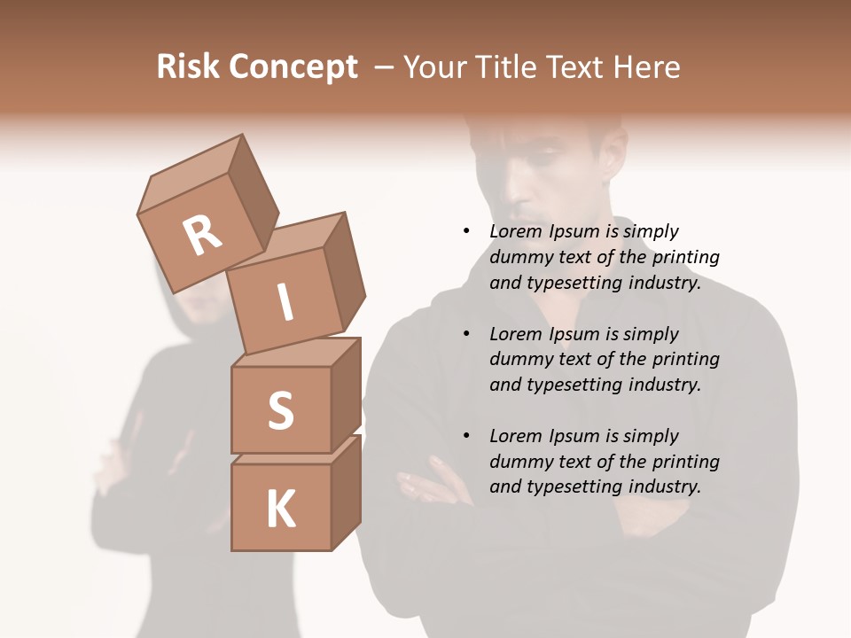 Fat Sleeping Cutout PowerPoint Template