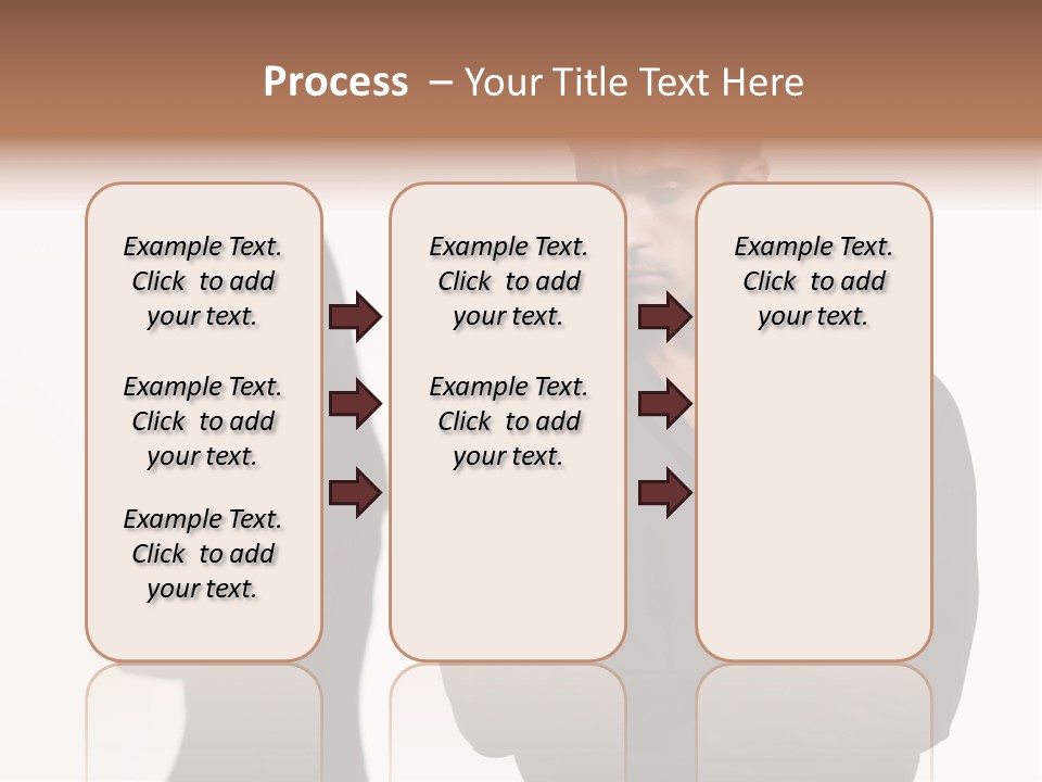 Fat Sleeping Cutout PowerPoint Template