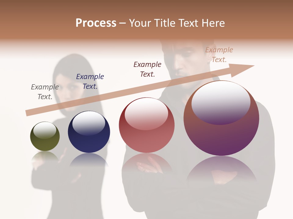 Fat Sleeping Cutout PowerPoint Template