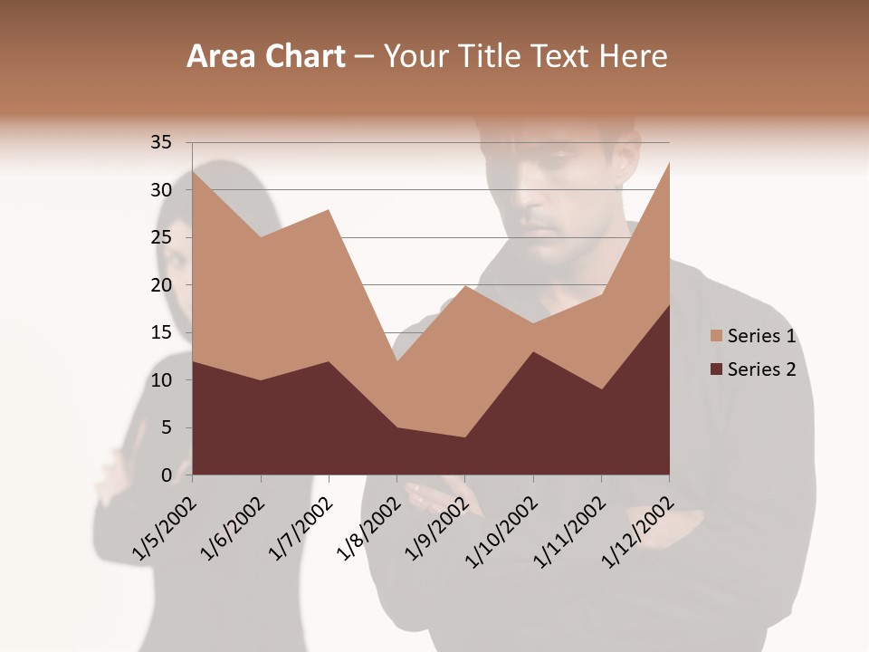 Fat Sleeping Cutout PowerPoint Template