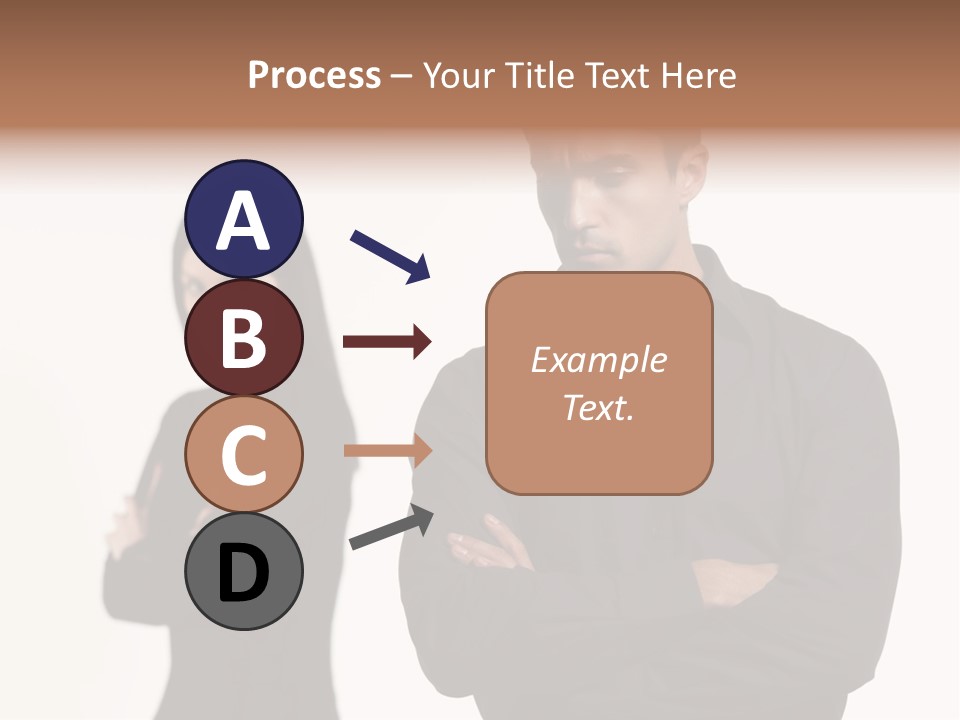 Fat Sleeping Cutout PowerPoint Template