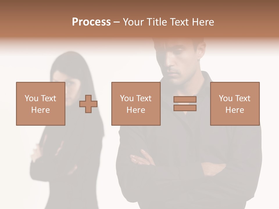 Fat Sleeping Cutout PowerPoint Template