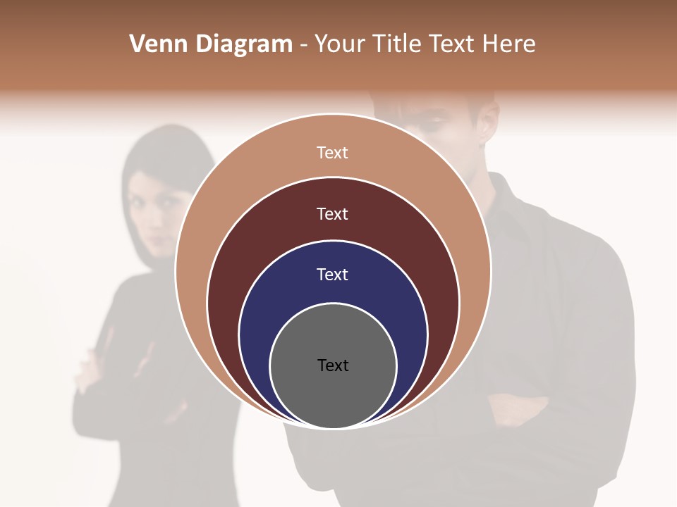 Fat Sleeping Cutout PowerPoint Template