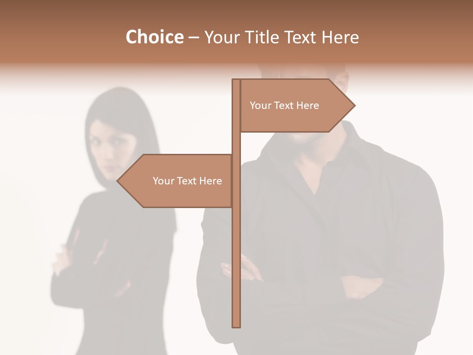 Fat Sleeping Cutout PowerPoint Template