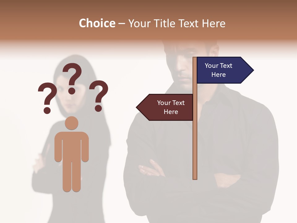 Fat Sleeping Cutout PowerPoint Template