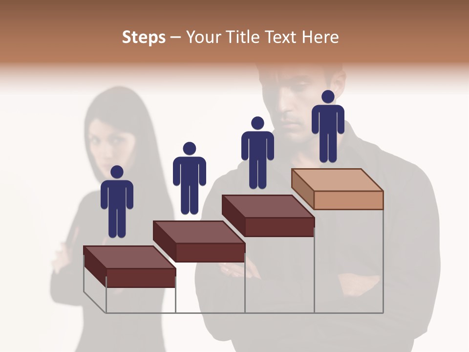 Fat Sleeping Cutout PowerPoint Template