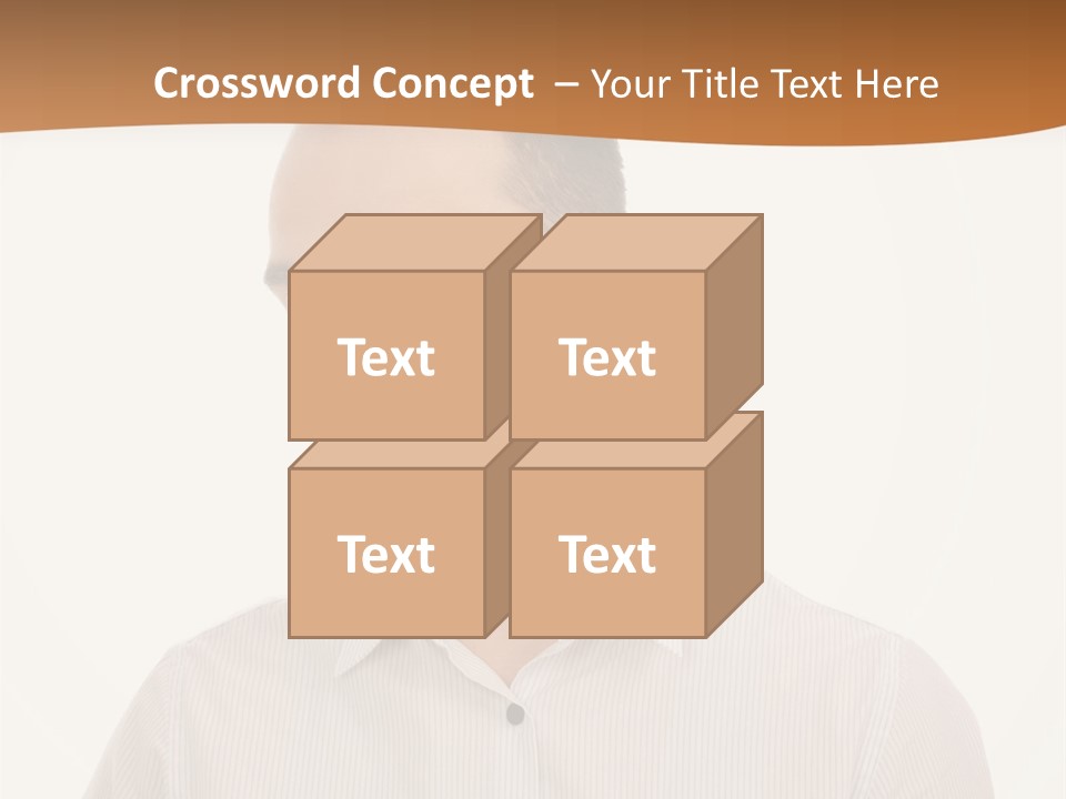 Male Overweight Sleeping PowerPoint Template
