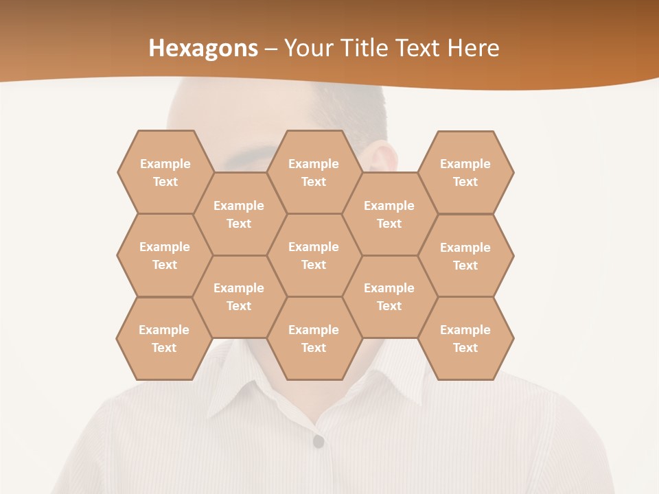 Male Overweight Sleeping PowerPoint Template