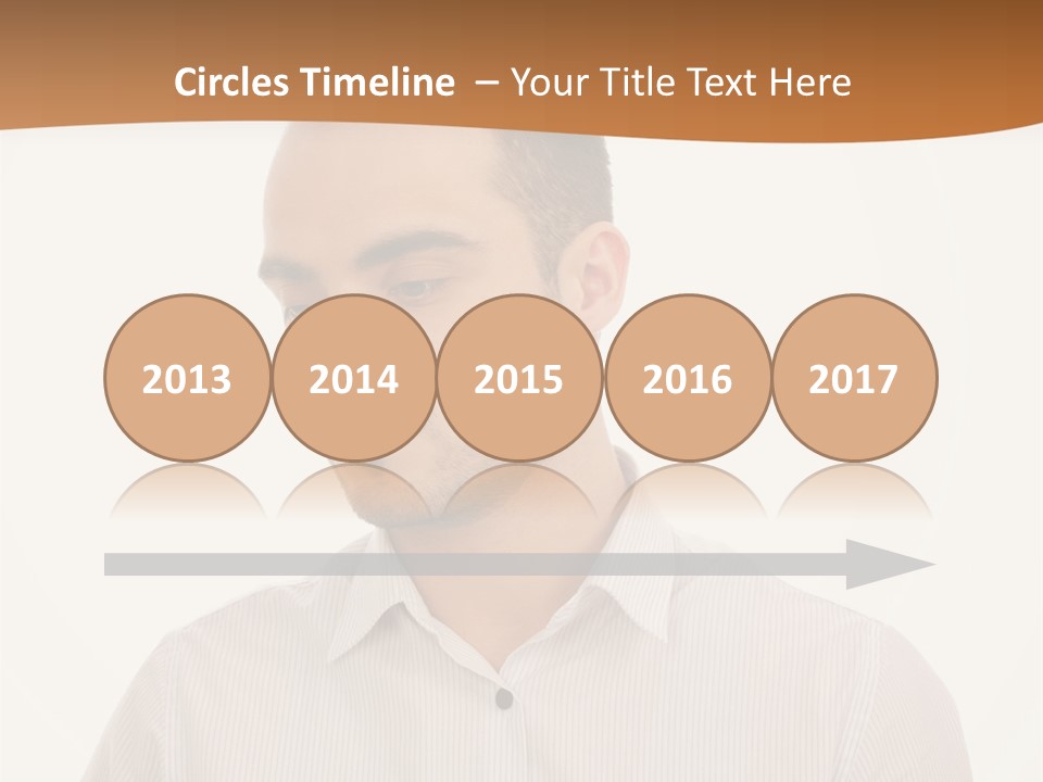 Male Overweight Sleeping PowerPoint Template