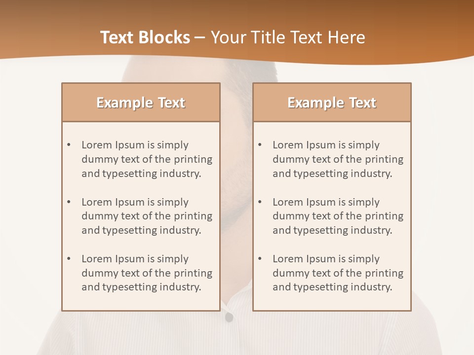 Male Overweight Sleeping PowerPoint Template