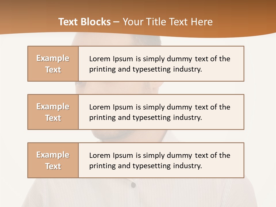 Male Overweight Sleeping PowerPoint Template
