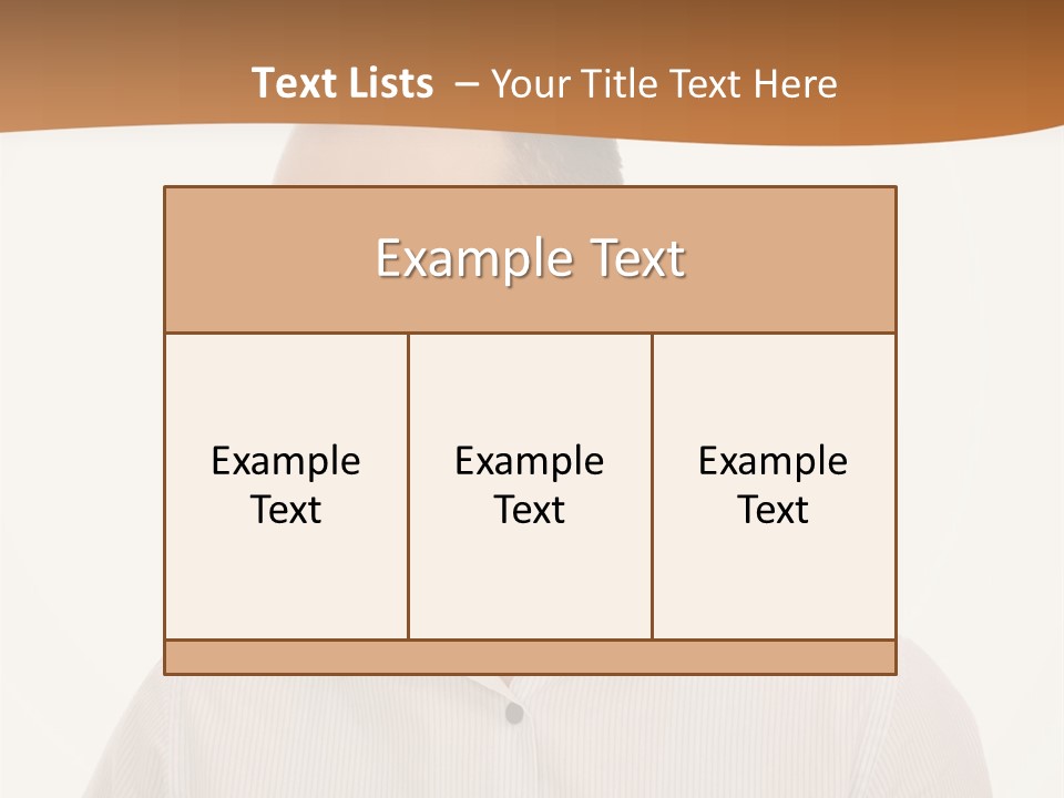 Male Overweight Sleeping PowerPoint Template