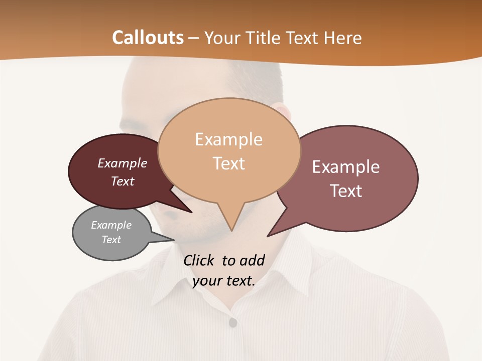 Male Overweight Sleeping PowerPoint Template