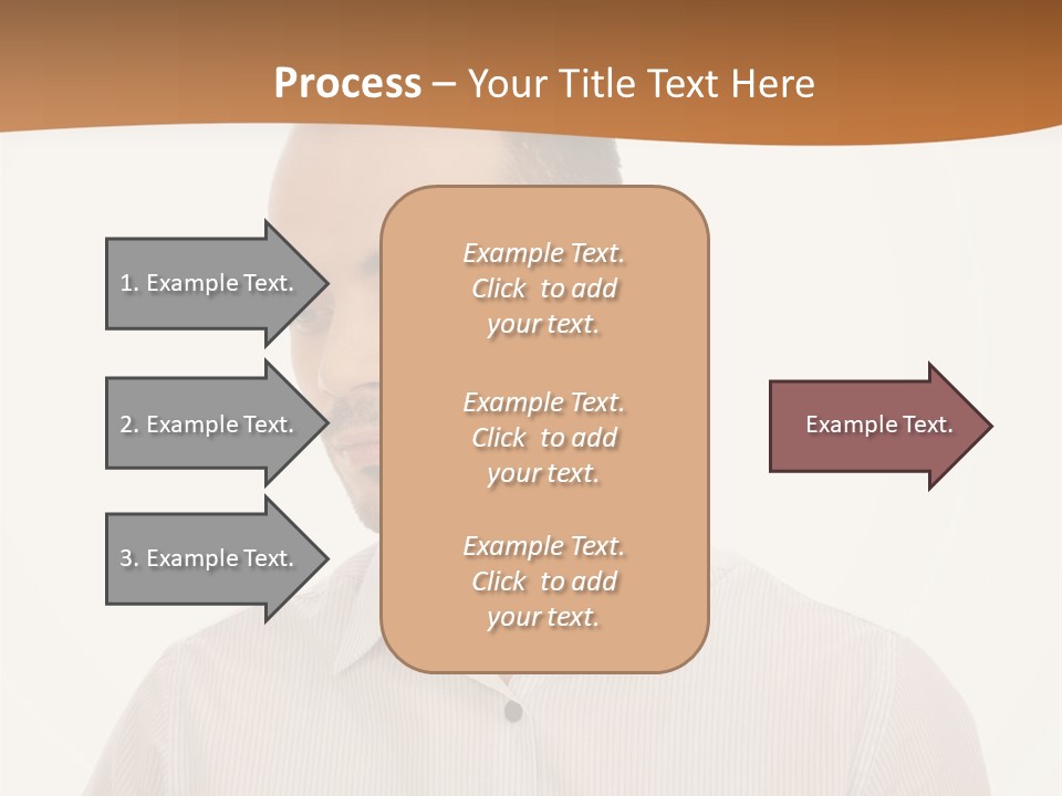 Male Overweight Sleeping PowerPoint Template