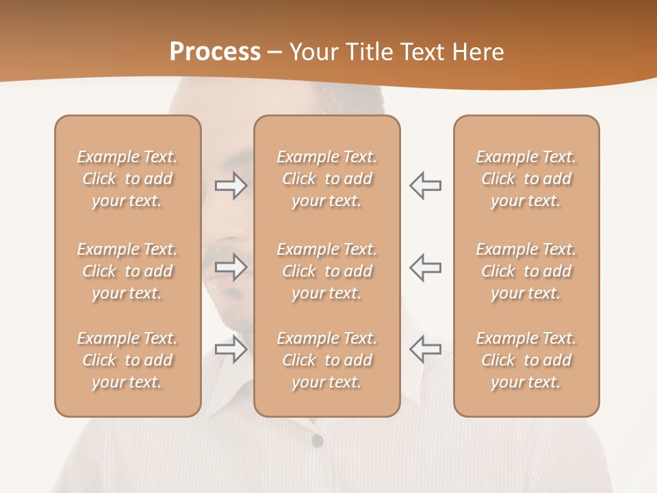 Male Overweight Sleeping PowerPoint Template