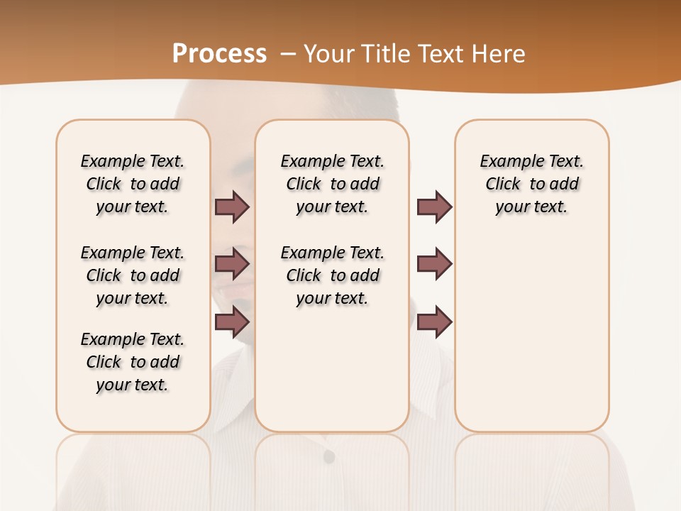 Male Overweight Sleeping PowerPoint Template