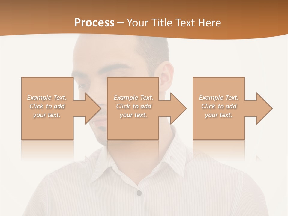 Male Overweight Sleeping PowerPoint Template