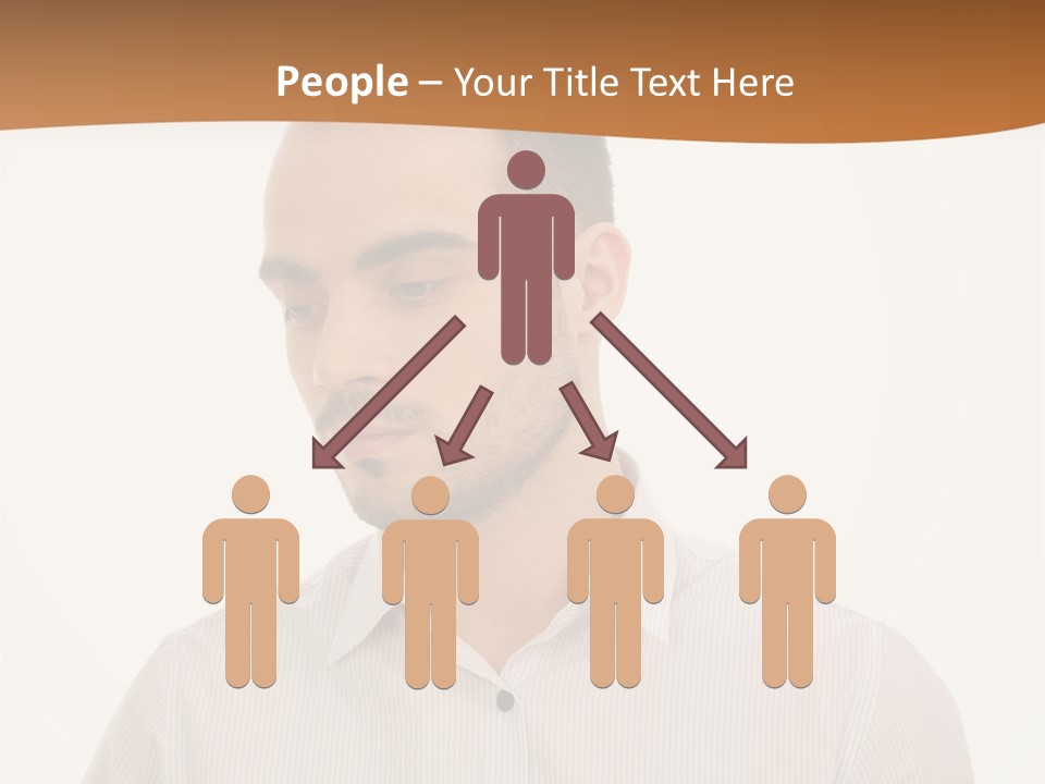 Male Overweight Sleeping PowerPoint Template