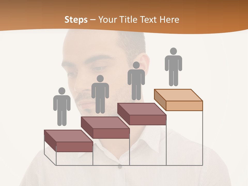 Male Overweight Sleeping PowerPoint Template