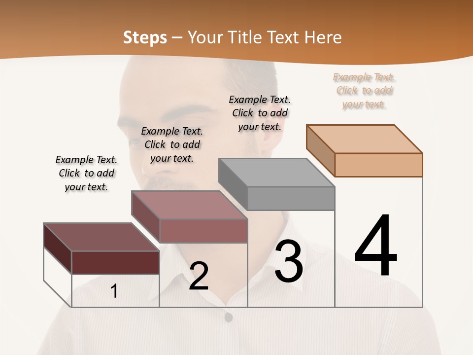 Male Overweight Sleeping PowerPoint Template