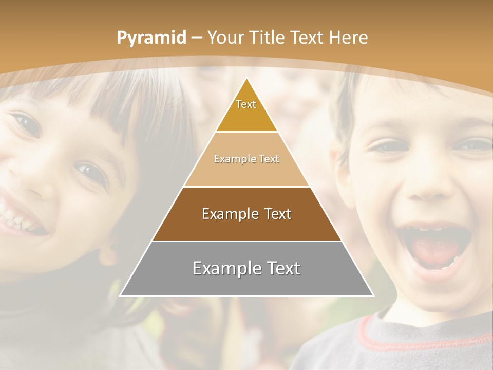 Plump Illustration Kid PowerPoint Template