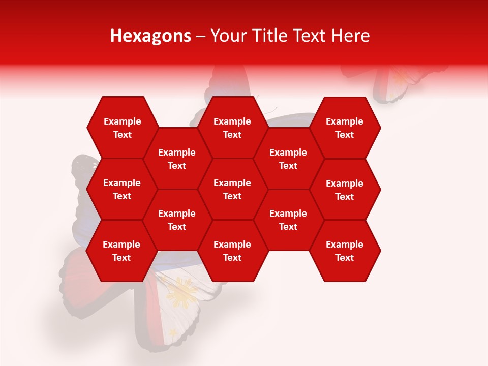 Spring Flying People PowerPoint Template