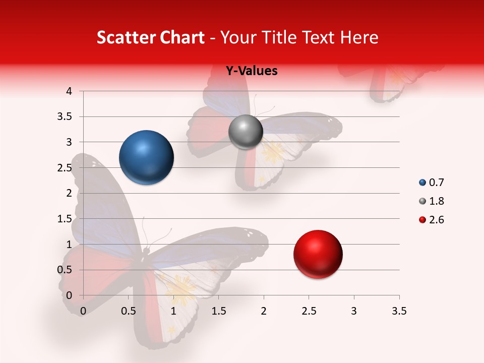 Spring Flying People PowerPoint Template