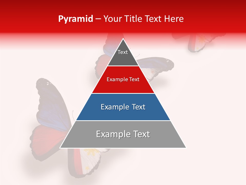 Spring Flying People PowerPoint Template