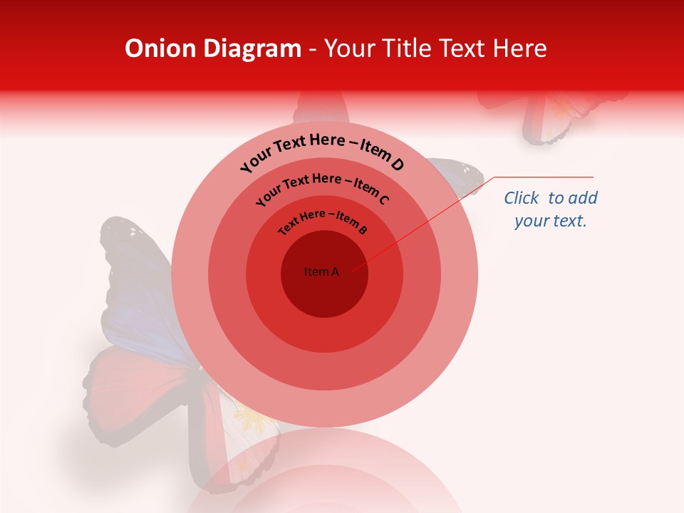 Spring Flying People PowerPoint Template