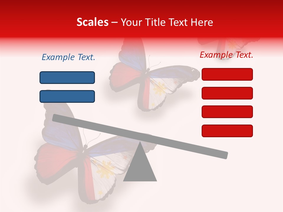 Spring Flying People PowerPoint Template