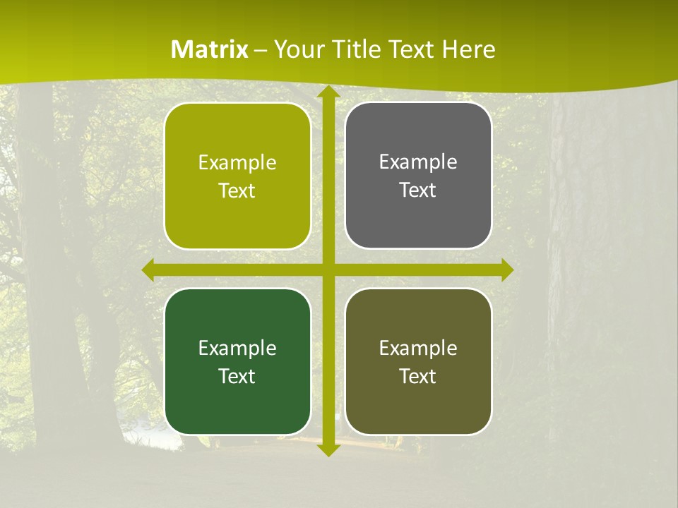 Natural Green Nature PowerPoint Template