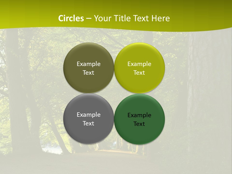 Natural Green Nature PowerPoint Template