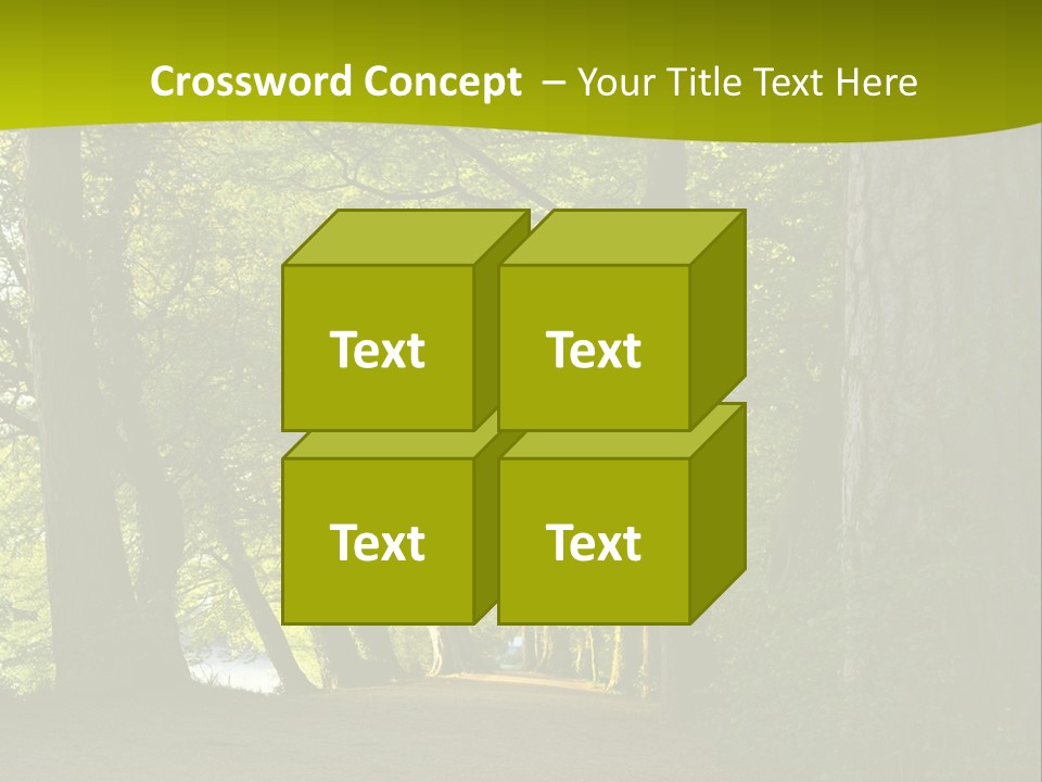 Natural Green Nature PowerPoint Template