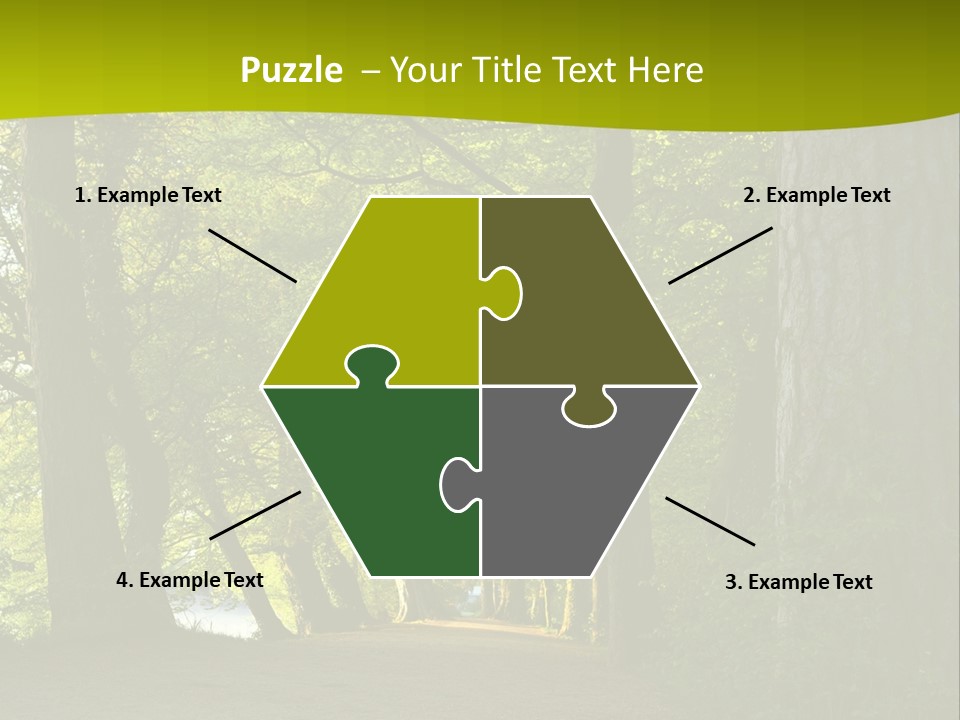 Natural Green Nature PowerPoint Template